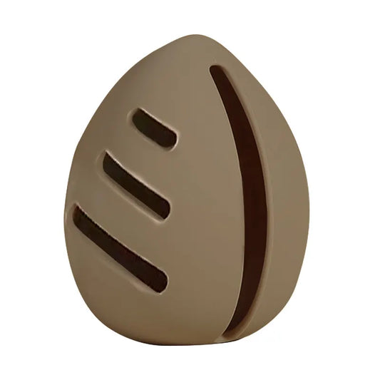 Makeup Sponge Holder - Beauty Sponge Case - Makeup Organizer - Storage Box - Makeup Egg - Travel Box - Cosmetic Accessories - Sponge Box - Gift for Women - Toiletry Bag - Protective Cover - Silicone - Nude Pink and Brown - 3 Pieces - Image 3