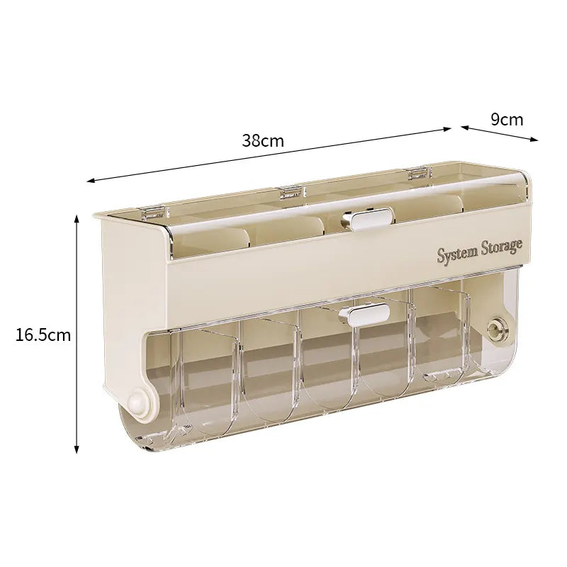Wall-Mounted Folding Clothes Drying Rack with Suction Cup Mount for Laundry, Bathrooms and Space-Saving Indoor Drying, s - Image 4