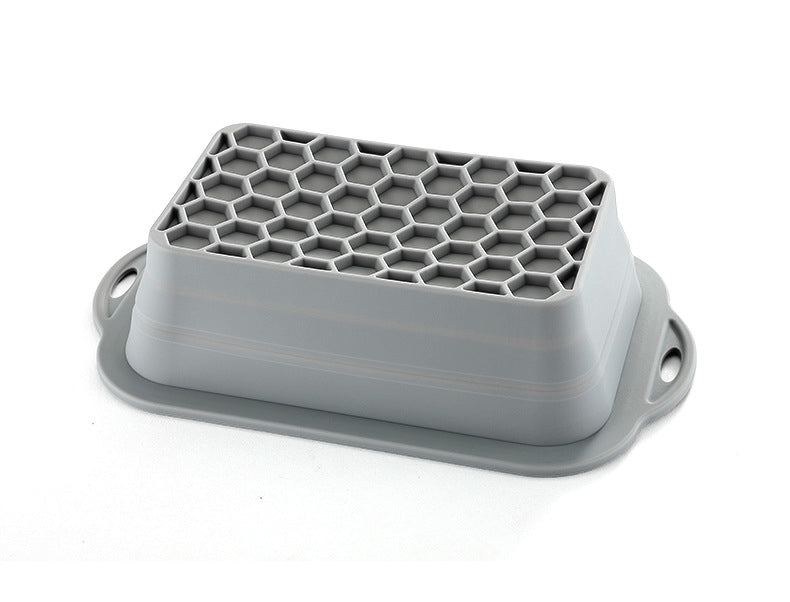 Baking - baking supplies - Airfryer baking - baking tray - Kitchen utensils - baking tin - cake tins - silicone baking tins - silicone baking mat - silicone mold - silicone kitchen utensils - Gray - rectangular baking tin - 1 piece - Image 3