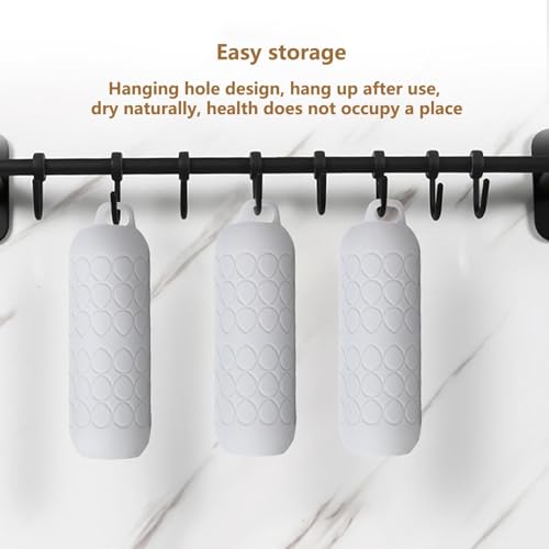 Garlic Peeler - Garlic Press - Garlic Peeler - Kitchen Utensils - Silicone - Silicone Garlic Press - Manual Garlic Press - Garlic Rolling Pin - Gray - 3 Pieces - Image 7