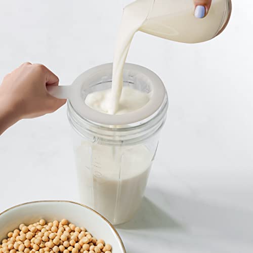Sieve - Fine sieve - Soy milk sieve - Juicer sieve - Filter - With handle - Kitchen - Ladle - filtering coffee, juice, oil, soy milk - white - 3 pieces - Image 3