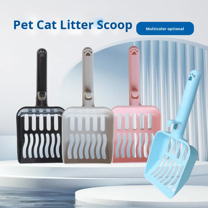 Cat litter scoop - cat food scoop - cat litter scoop - cat food scoop - Litter box - Cats - Cleaning - Black - Gray - Blue - Pink - 4 pieces - Image 4