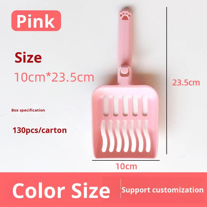 Cat litter scoop - cat food scoop - cat litter scoop - cat food scoop - Litter box - Cats - Cleaning - Black - Gray - Blue - Pink - 4 pieces - Image 5