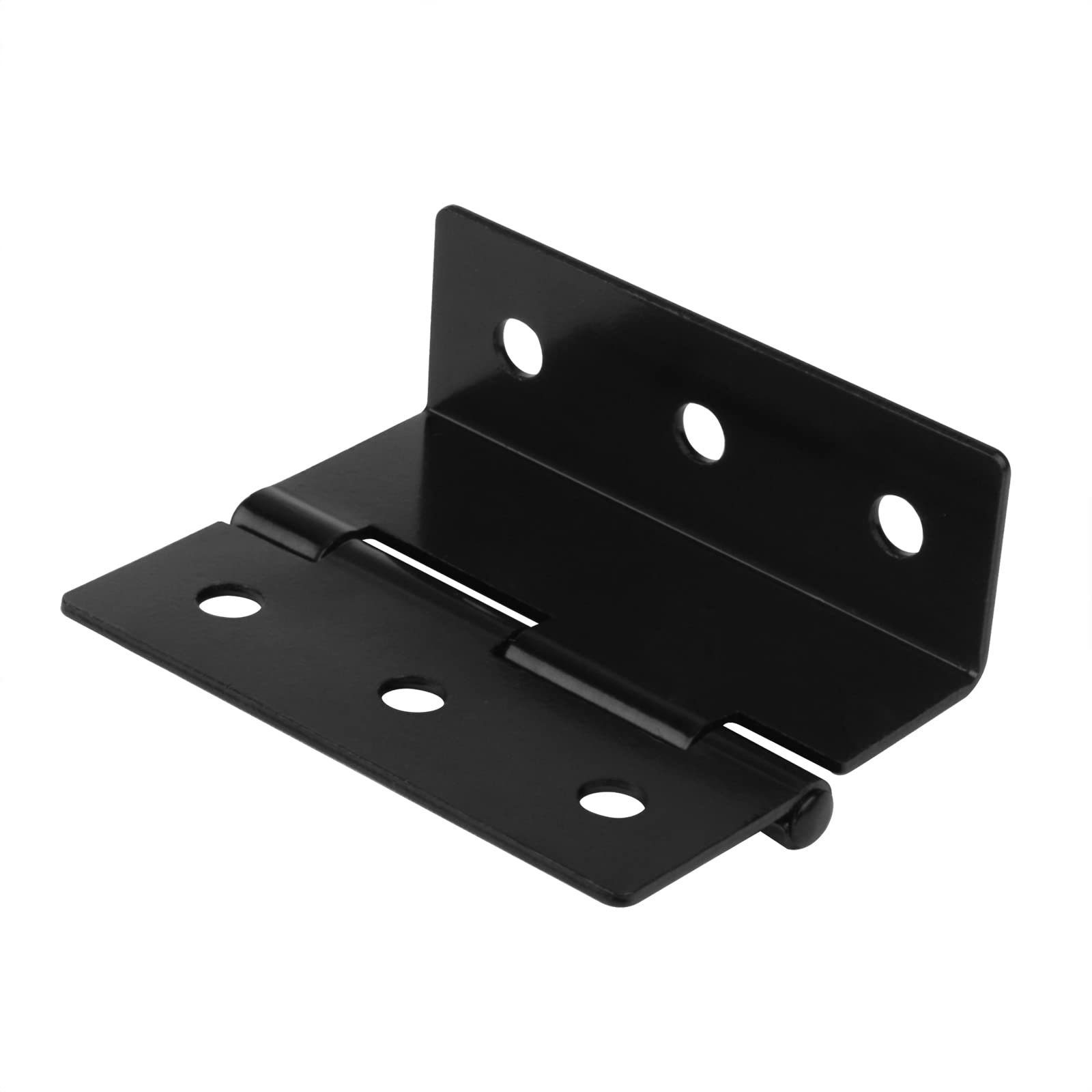Hinges - Triple hinges - Cabinets - Kitchen cabinet - Wardrobe - Wooden cabinet - Door stopper - Cabinet - Trash can - Wardrobe - Suitcase hand luggage - Suitcase - Iron - Black - 6 pieces - Image 5