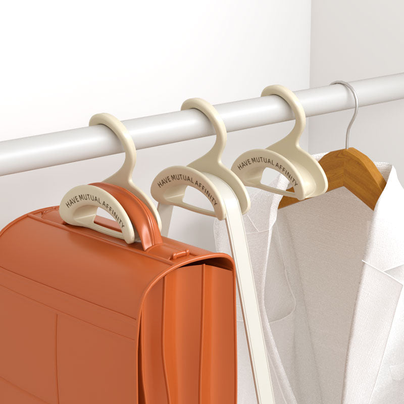 Bag Hanger - Wardrobe Organizer - Handbag Hanger - Clothes Hangers - Bag Storage - Coat Rack - Wardrobe Accessories - Shoulder Bag Holder - Bag Rack - Handbag Organizer - White - 5 pieces - Image 4