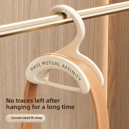 Bag Hanger - Wardrobe Organizer - Handbag Hanger - Clothes Hangers - Bag Storage - Coat Rack - Wardrobe Accessories - Shoulder Bag Holder - Bag Rack - Handbag Organizer - White - 5 pieces - Image 5