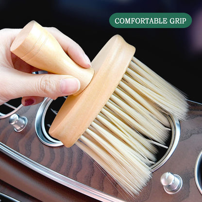 Detailing Brush - Car Interior Brush - Car Accessories - Dust Brush - Air Vent Cleaner - Car Polishing Supplies - Car Brush - Dashboard Brush - Cleaning Brush - 1 Piece - Image 2