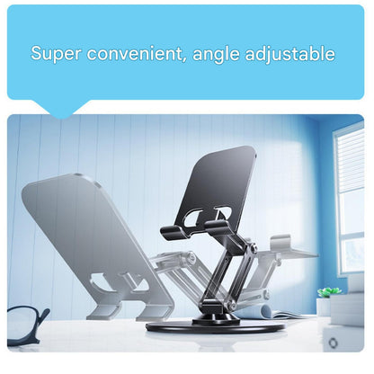 Phone Holder - Tablet Holder - Stand - Desk Accessories - Phone Stand - Smartphone Holder - Tablet Stand - Desk Gadgets - Universal Holder - Phone Support - Desk Stand - Black - 1 Piece - Image 3