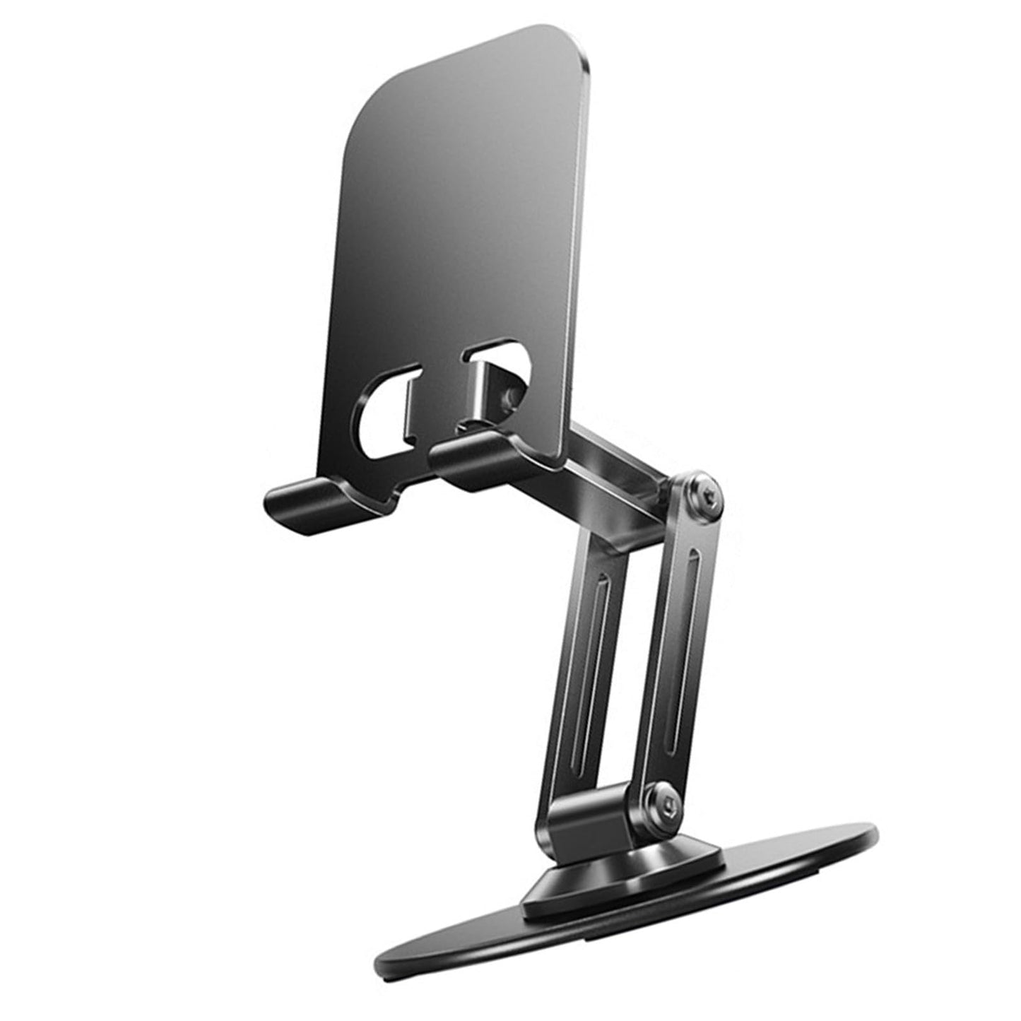Phone Holder - Tablet Holder - Stand - Desk Accessories - Phone Stand - Smartphone Holder - Tablet Stand - Desk Gadgets - Universal Holder - Phone Support - Desk Stand - Black - 1 Piece - Image 4