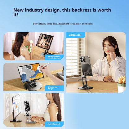 Phone Holder - Tablet Holder - Stand - Desk Accessories - Phone Stand - Smartphone Holder - Tablet Stand - Desk Gadgets - Universal Holder - Phone Support - Desk Stand - Black - 1 Piece - Image 7