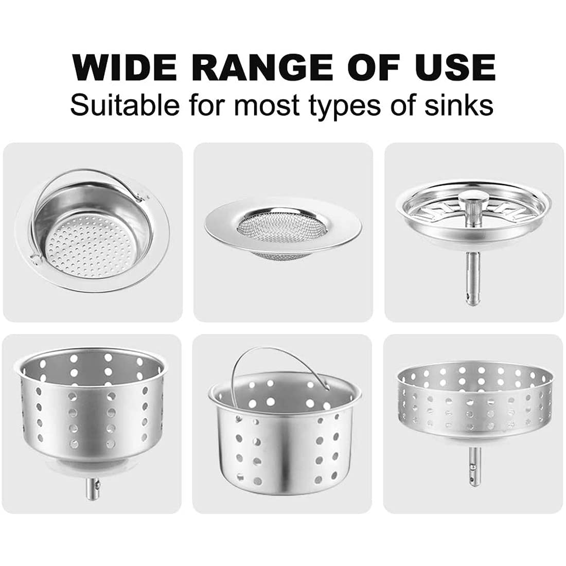 Sink Filter Bags - Sink Strainer - Sink Filter - Disposables - Sink Organizer - Anti-Clogging - Kitchen Accessories - Drain Strainer - White - 200 Pieces - Image 6