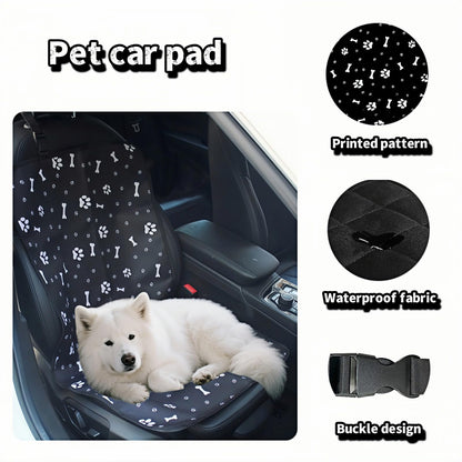 Dog Blanket Car - Car Seat Cover Dog - Seat Protector Car - Front Seat Cover - Waterproof - Dog Rug - Car Accessories Pet - Anti Hair - Black - 1 Piece - Image 2