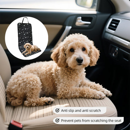 Dog Blanket Car - Car Seat Cover Dog - Seat Protector Car - Front Seat Cover - Waterproof - Dog Rug - Car Accessories Pet - Anti Hair - Black - 1 Piece - Image 8