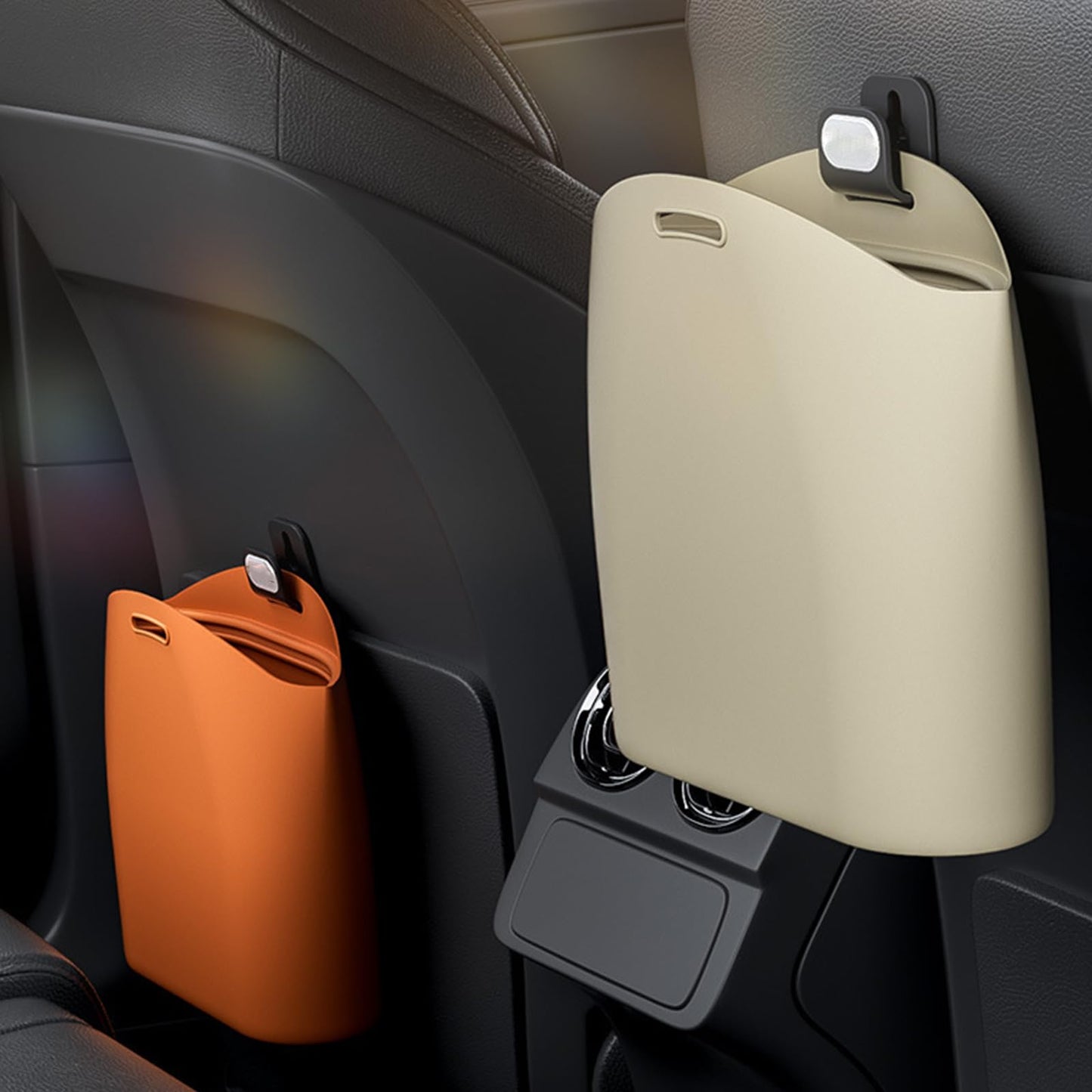 Umbrella holder - Car organizer - Scooter accessories - Car trash can - Mobility scooter bag - Umbrella cover - Storage bag - Bicycle accessories - Waterproof bag - Car accessories - Storage - Universal - White - 1 piece - Image 2