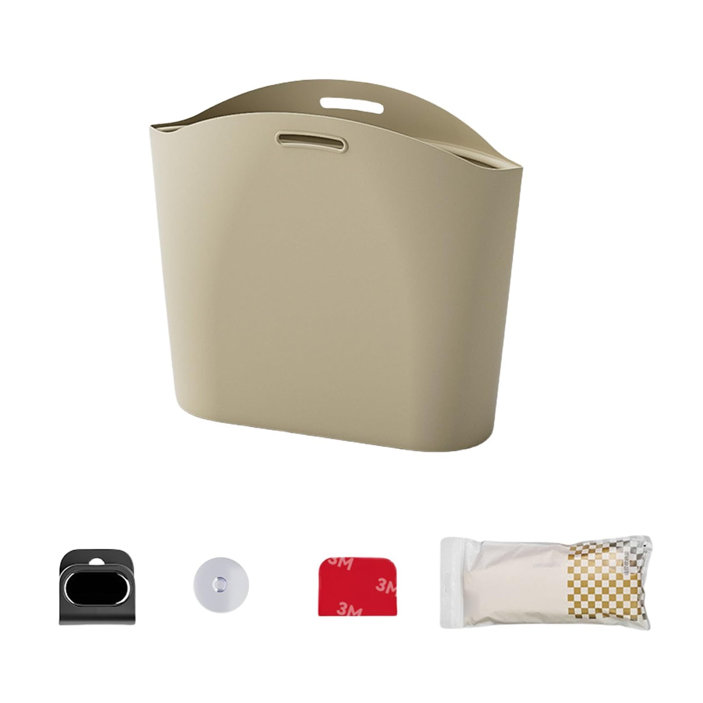 Umbrella holder - Car organizer - Scooter accessories - Car trash can - Mobility scooter bag - Umbrella cover - Storage bag - Bicycle accessories - Waterproof bag - Car accessories - Storage - Universal - White - 1 piece - Image 3