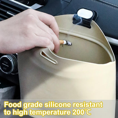Umbrella holder - Car organizer - Scooter accessories - Car trash can - Mobility scooter bag - Umbrella cover - Storage bag - Bicycle accessories - Waterproof bag - Car accessories - Storage - Universal - White - 1 piece - Image 4