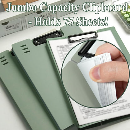 Clipboard A4 - Writing Folder - Foldable Clipboard - Desk Accessories - Morandi Colors - Office Supplies - Document Folder - A4 Folder - Pastel Colors - Writing Pad Holder - Briefcase - Nursing - Administration - Warehouse - Sturdy Plastic - 6 pieces - Image 8