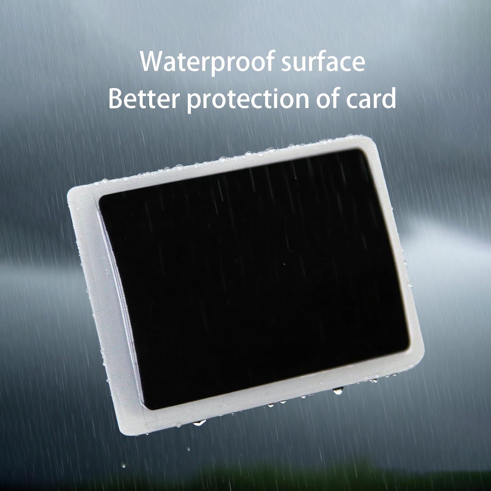 Privacy Card Holder - Anti-Peak - Bank Card Cover - Privacy Shield - ID Card Protection - Opaque - Discreet Use - Protective Covers - Driver's License Holder - Black - Card Holder - Matte - Scratch Resistant - 100 Pieces - Image 3