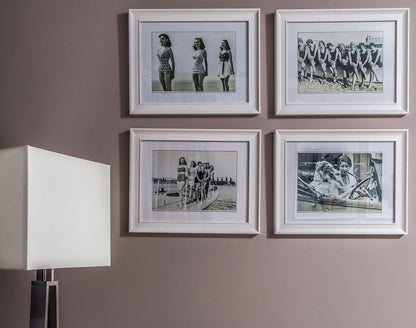 Picture Hanging Strips - No Drilling - Self-Adhesive Velcro - Hanging Picture Frames - Double-Sided Tape - Damage-Free Removal - Poster Strips - Hanging System - Wall Decoration - Strong Adhesive - White - 24 Pairs (48 Strips) - Image 6
