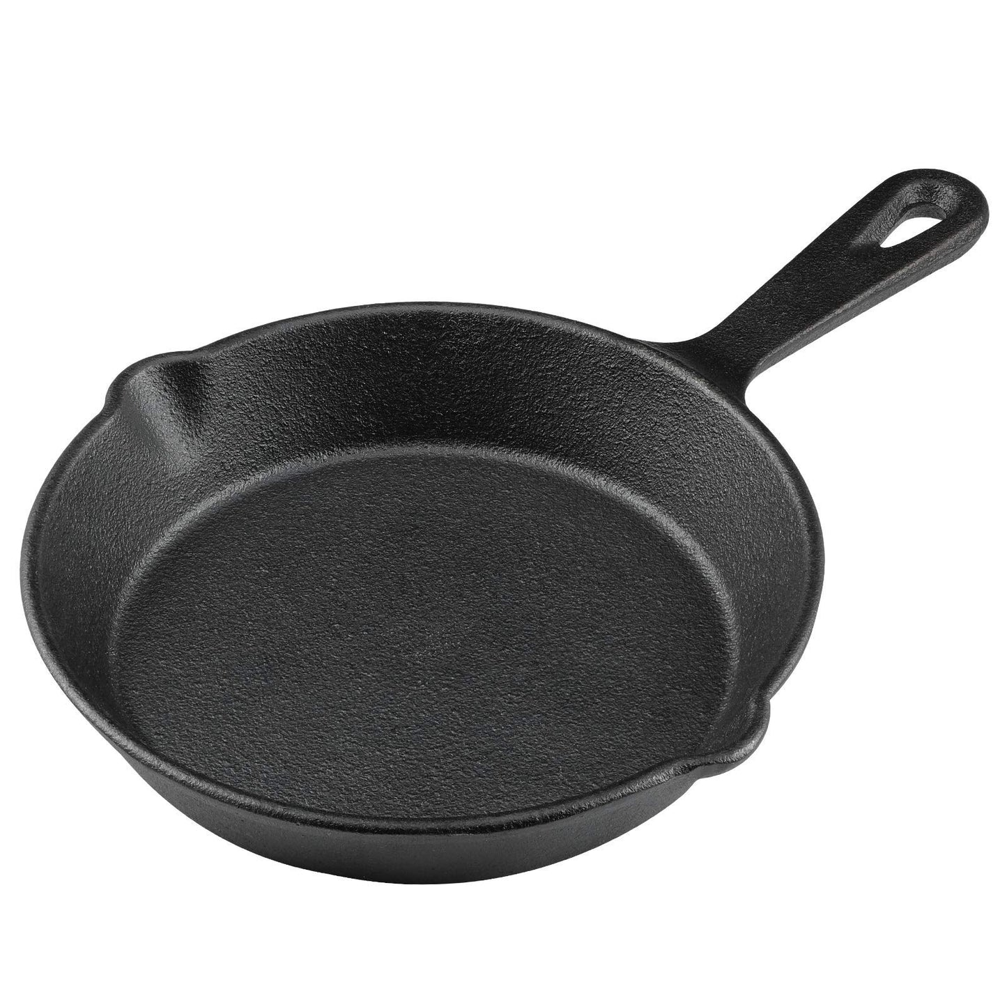 Cast Iron Frying Pan - Mini Skillet - Ø 16 cm - Egg Pan - Tapas Pan - BBQ - Camping - Serving Pan - Blini Pan - Pancake Pan - Saucepan - Melting Pan - Outdoor Cooking - Robust - Frying Pan - Kitchen Aid - Black - Cast Iron - 1 Piece - Image 2