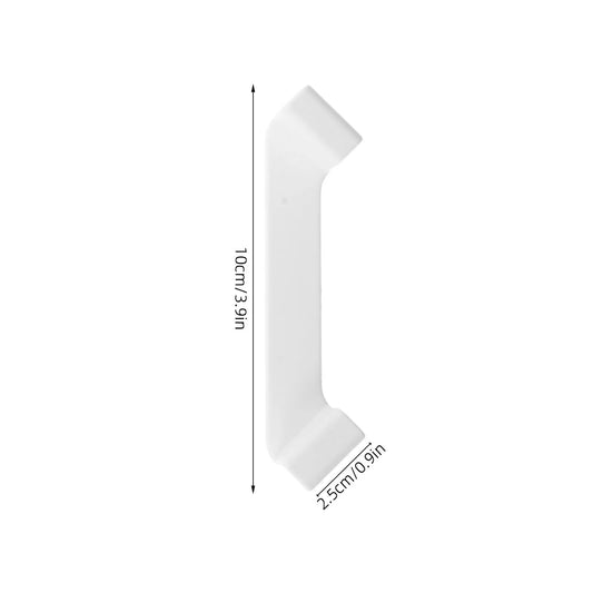 Storage Box Connectors - Stacking Aid - Storage Crate Clips - Wardrobe Organizer - Stacking Bins - Corner Clamps - Storage System - Anti-Slip - Drawer Bins Fastening - Drawer Divider Attachment - White - 20 Pieces - Image 2