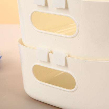 Storage Box Connectors - Stacking Aid - Storage Crate Clips - Wardrobe Organizer - Stacking Bins - Corner Clamps - Storage System - Anti-Slip - Drawer Bins Fastening - Drawer Divider Attachment - White - 20 Pieces - Image 7