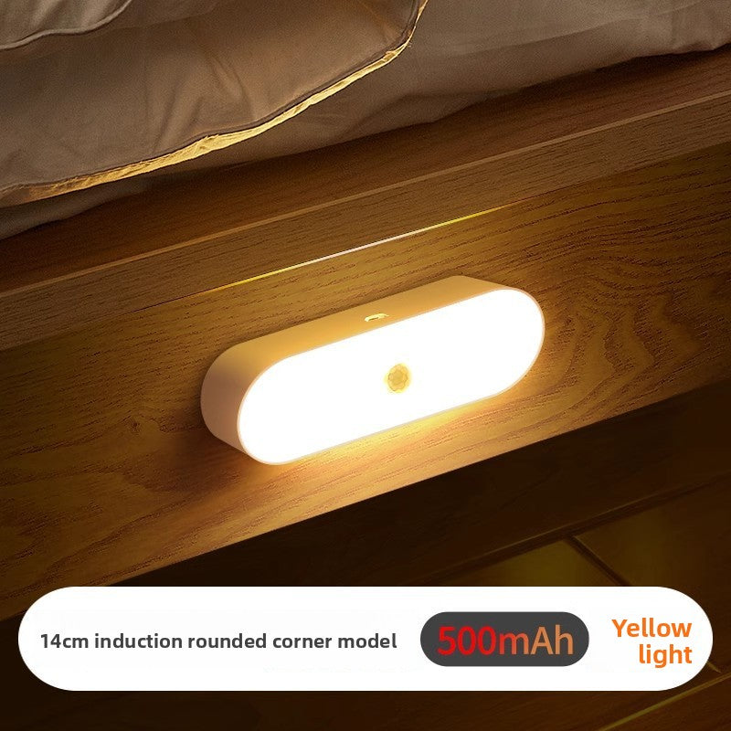 Closet Lighting - Night Light with Motion Sensor - LED Lamp - Kitchen Lighting - Stair Lighting - Wireless - Wardrobe Lighting - Indoor Wall Lamp - Bedside Lamp - Bedroom Accessories - Magnetic - Warm White Light - White - 1 Piece - Image 5