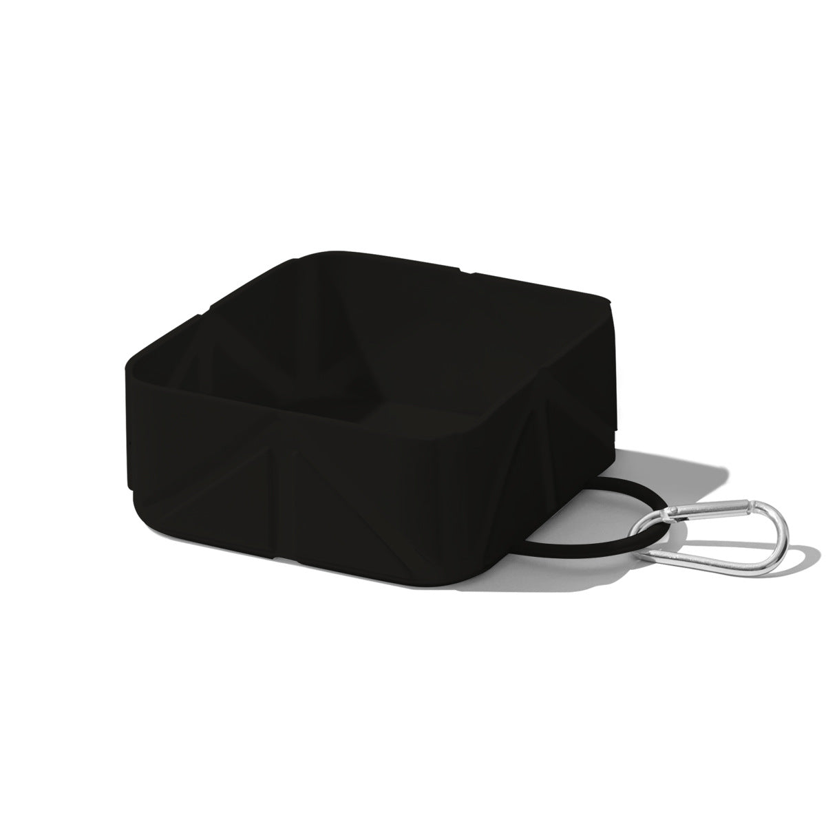 Foldable Dog Food Bowl - Dog Drinking Bowl - Dog Bowl - Travel Bowl - Water Bowl - Food Bowl - Dog Supplies - Hiking - Camping - On the Go - Silicone Bowl - Portable Food Bowl - Dog Accessories - Dog Food Bowl - Outdoor - Dark Mix - Pack of 5 - Image 2