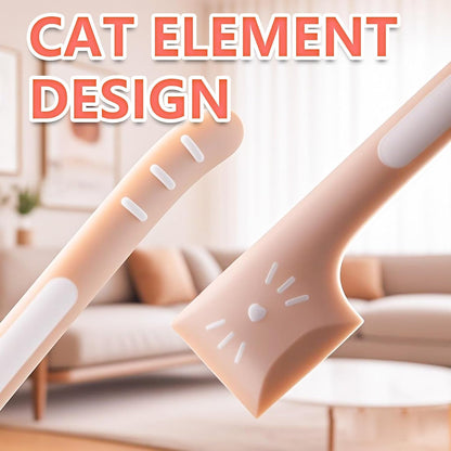 Pot licker - Spatula - Cat food spoon - Dog food spoon - Can opener - Feeding spoon - Silicone spatula - Pet supplies - Pet accessories - Kitchen utensils - Cans - Food scoop - Wet food - Multicolor - Pack of 3 - Image 4