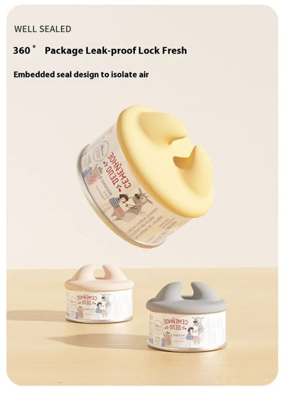 Can Lid - Keep-Fresh Lid - Cat Food Lid - Dog Food Lid - Silicone Lid - Cover Lid - Canned Food - Wet Food - Cans - Pet Supplies - Pet Accessories - Kitchen Utensils - Food Bowl Accessories - Multicolor - Pack of 3 - Image 7