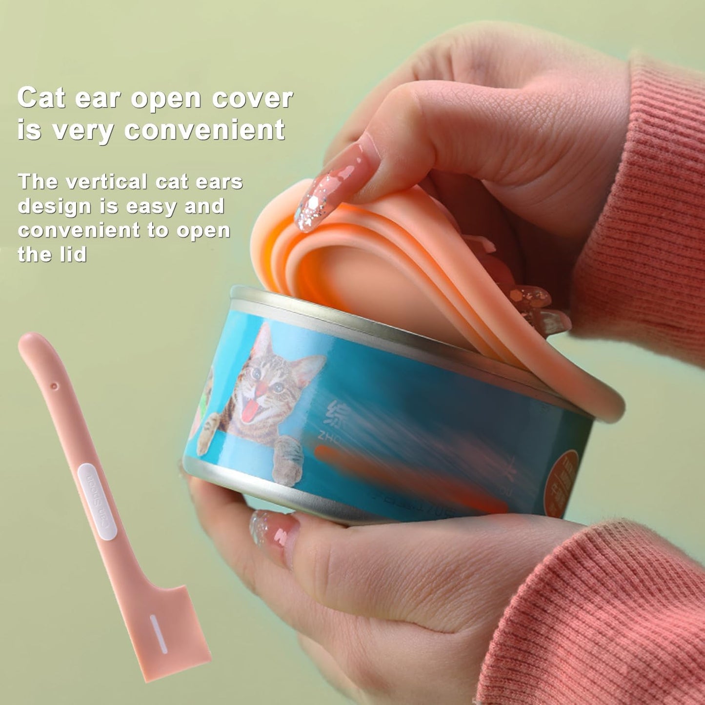 Can Lid - Keep-Fresh Lid - Cat Food Lid - Dog Food Lid - Silicone Lid - Cover Lid - Canned Food - Wet Food - Cans - Pet Supplies - Pet Accessories - Kitchen Utensils - Food Bowl Accessories - Multicolor - Pack of 3 - Image 3