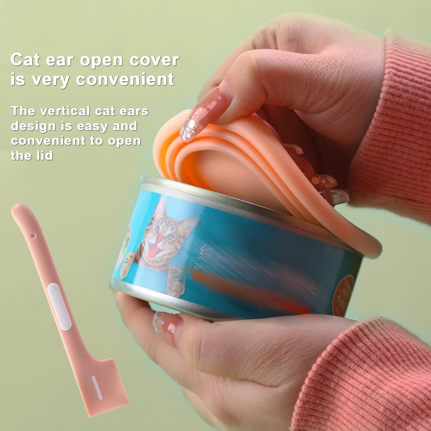 Can Lid - Keep-Fresh Lid - Cat Food Lid - Dog Food Lid - Silicone Lid - Cover Lid - Canned Food - Wet Food - Cans - Pet Supplies - Pet Accessories - Kitchen Utensils - Food Bowl Accessories - Multicolor - Pack of 3 - Image 3