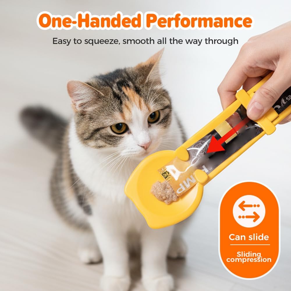 Cat Food Spoon - Cat Treats - Lick Snack - Liquid Snack - Feeding Spoon - Pet Supplies - Pet Accessories - Food Scoop - Treats - Dispenser - Food Bowl Accessories - Dog Food - Snack Holder - Multicolor - 4 pieces - Image 5
