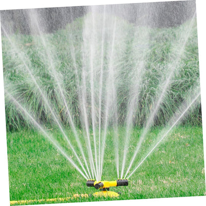 Garden Sprinkler - Lawn Sprinkler - Water Sprinkler - Garden Irrigation - Garden Sprinkler - Circular Sprinkler - Automatic Watering System - 360 Degree Rotation - Irrigation System - Garden Irrigation - Yellow and Black - 1 Piece - Image 3