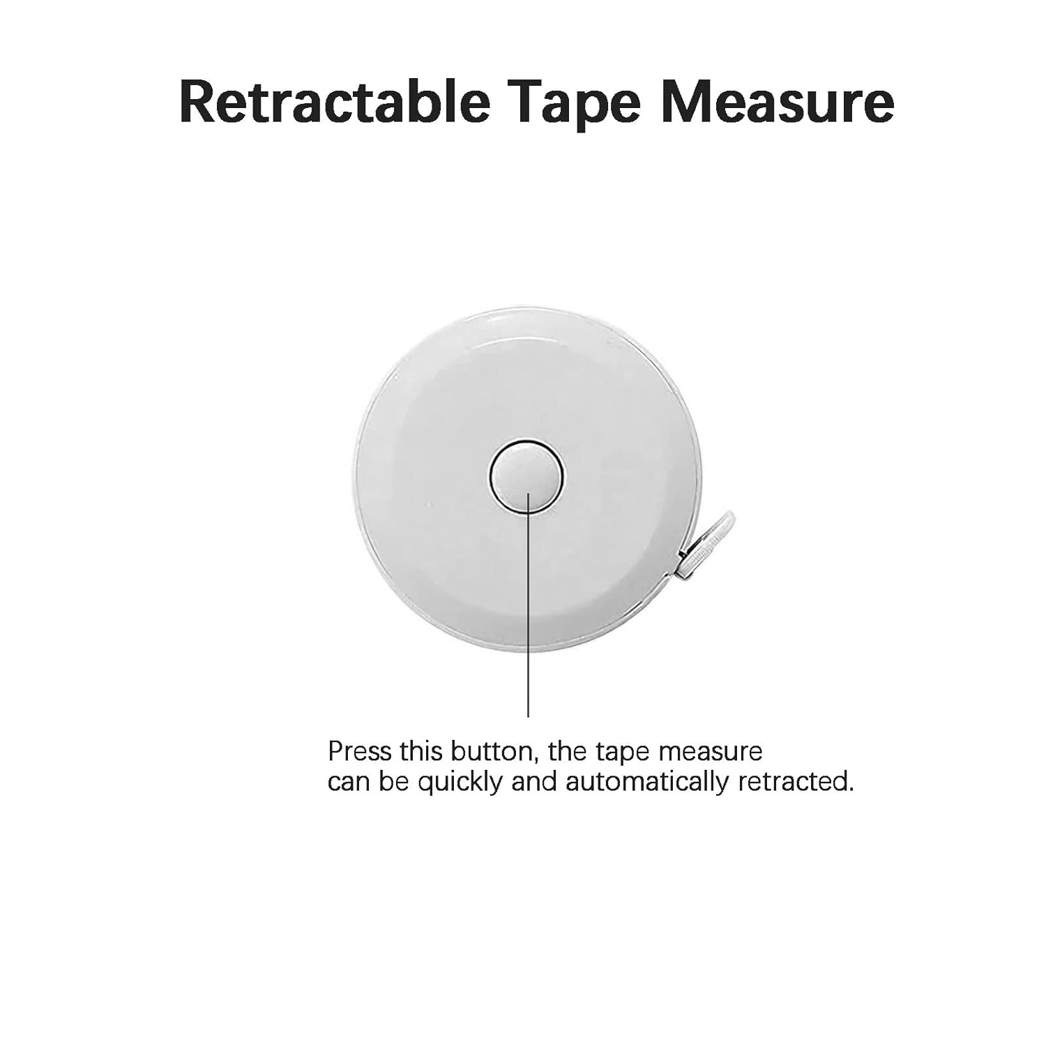 Measuring Tape - Tailor's Tape - Tape Measure - Centimeter - Body Measurement - Sewing Accessories - Roll-up - Sewing Kits - Waist Measurement - Flexible - Centimeter Tape - Sewing Supplies - 150 cm - Hobby - Multicolor - Pack of 4 - Image 4