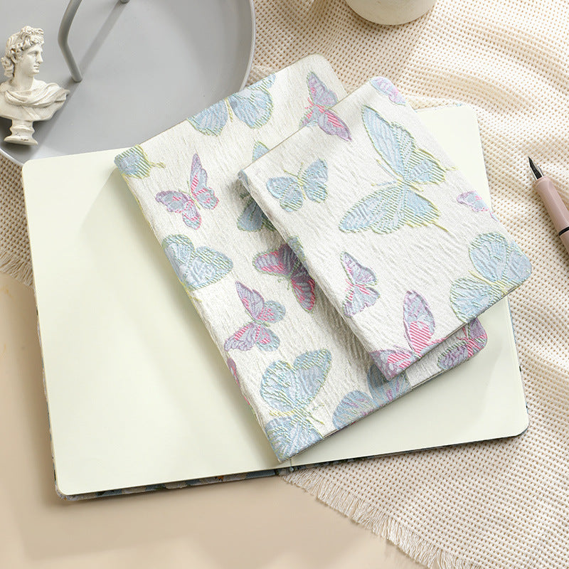 A5 Notebook - Diary - Bullet Journal - Writing Book - Notebook - Tulips - Sketchbook - Notepad - Travel Diary - Office Supplies - School Supplies - Gift for Her - Journal - Hardcover - Yellow and Green - 1 Piece - Image 3