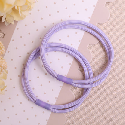 Hair Elastics - Hair Elastics - Hair Accessories - Elastics - Hairbands - Ponytail - Bun - Hair Fashion - Hair Styling - Women - Women - Without Metal - Sports - Fitness - Yoga - Running - Green, Blue, Pink & Purple - 50 Pieces - Image 6