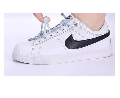 Elastic laces - Speed laces - No tie laces - Running laces - Elastic shoelaces - Lazy laces - Sports laces - Sneakers laces - No tying - Stretchy laces - No tying required - Blue Purple - 2 Pairs - Image 7