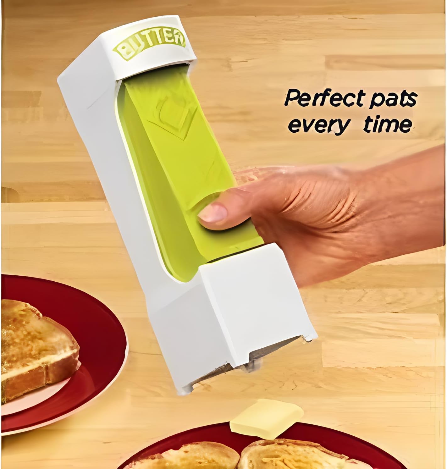 Butter Cutter - Butter Dish - Butter Dispenser - Butter Storage Box - Butter Box - Kitchen Utensils - Butter Cutting - Butter Storage Container - Food Storage Container - Butter Slicer - Butter Mill - Kitchen Accessories - Butter Holder - White and Yellow - Image 6