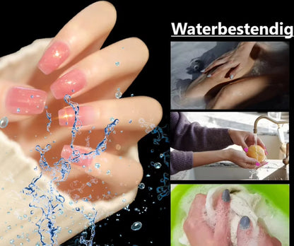 Double-Sided Nail Stickers | 2 Sheets (48 pieces) | Stick-on Nails | Press-on Nails | Fake Nails | Nail Stickers - Image 5