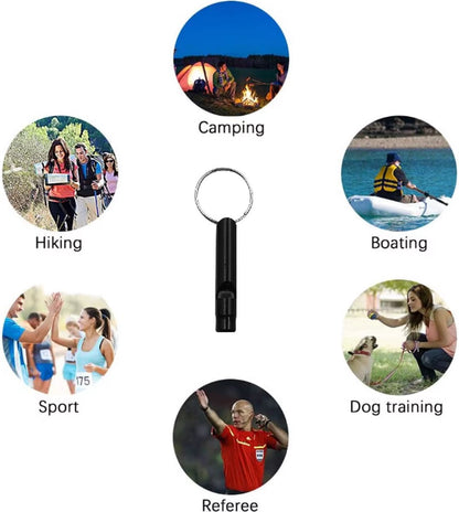 Dog whistle | Emergency whistle | Emergency whistle | Emergency kit | Black - Image 2