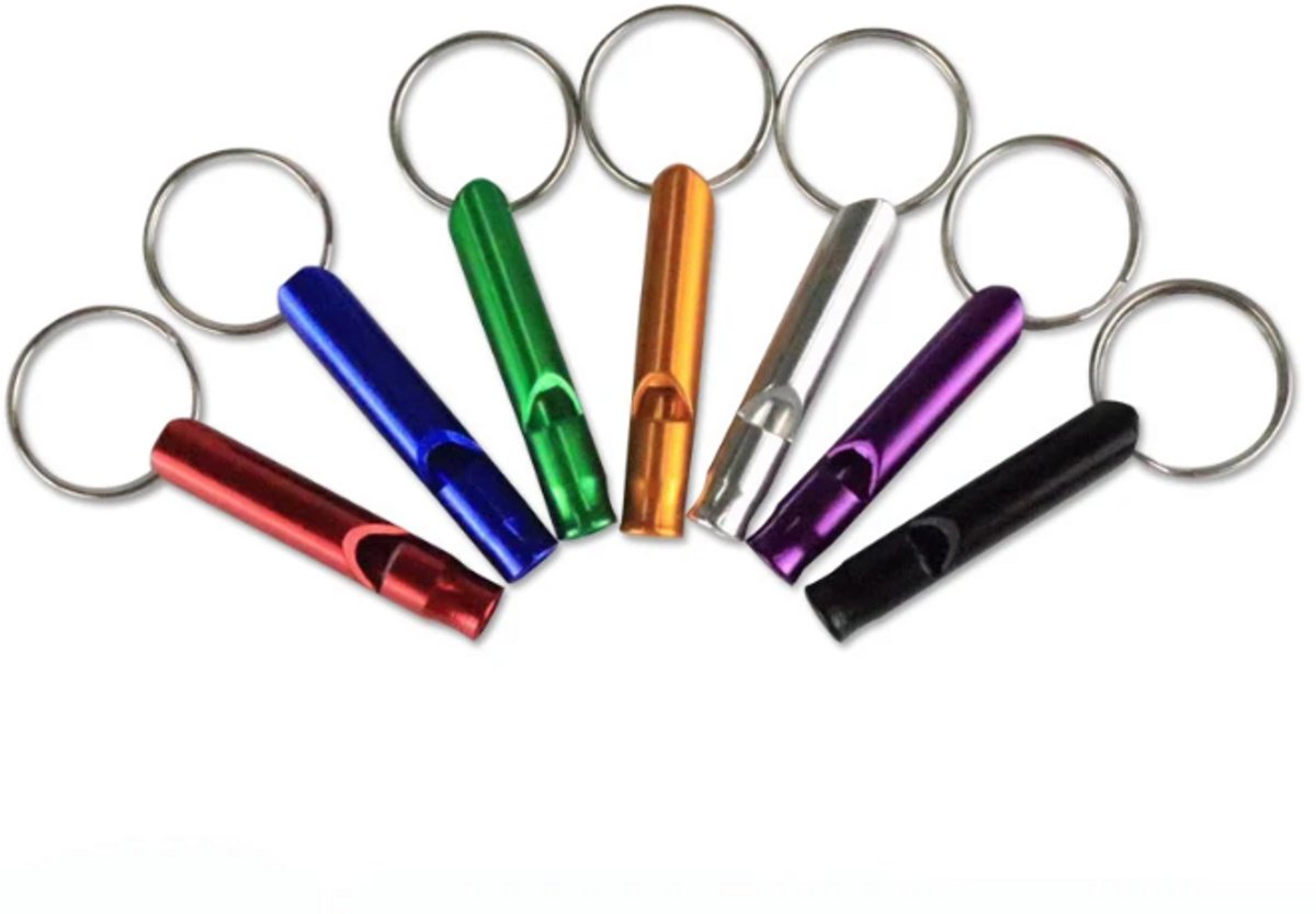 5x Emergency Whistle | Emergency Whistles | Keychain with emergency whistle | In Case of Emergency - Image 3