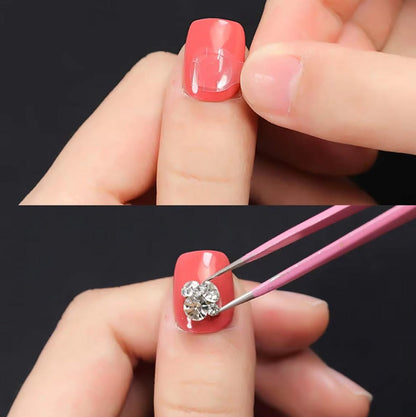 120x (MEGA PACK) Double-Sided Nail Stickers | 5 Sheets | Stick-on Nails | Press-on Nails | Fake Nails | Nail Stickers - Image 7