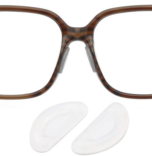 10x Glasses Pads | Self-Adhesive Glasses Nose Pads | Silicone Nose Pads | Transparent