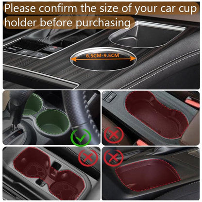 Portable car storage accessories, car beverage tray, car cup tray, 360-degree rotatable, adjustable insert foot 7.5 cm - Image 3
