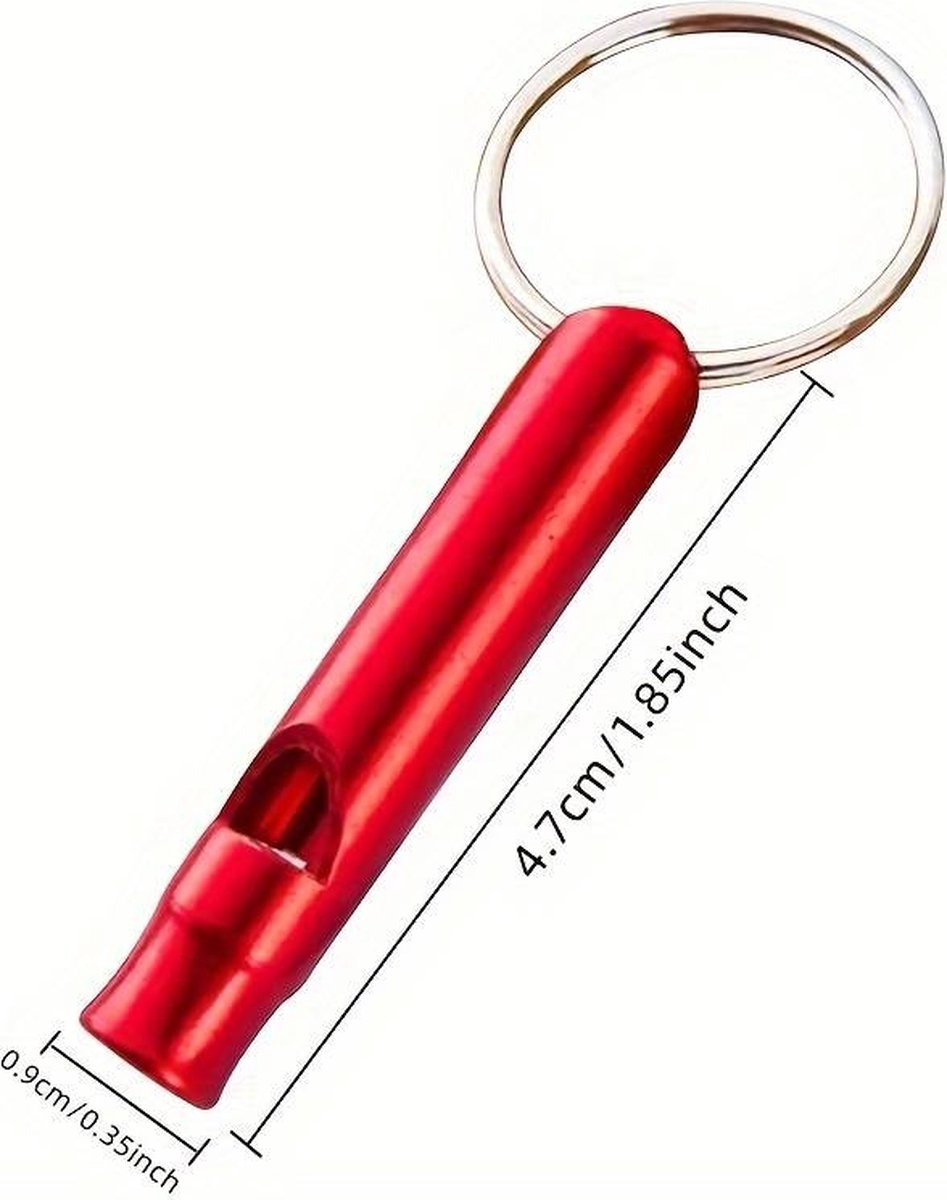 Emergency Whistle | 2 Emergency Whistles | Keychain with Emergency Whistle | In Case of Emergency - Image 2