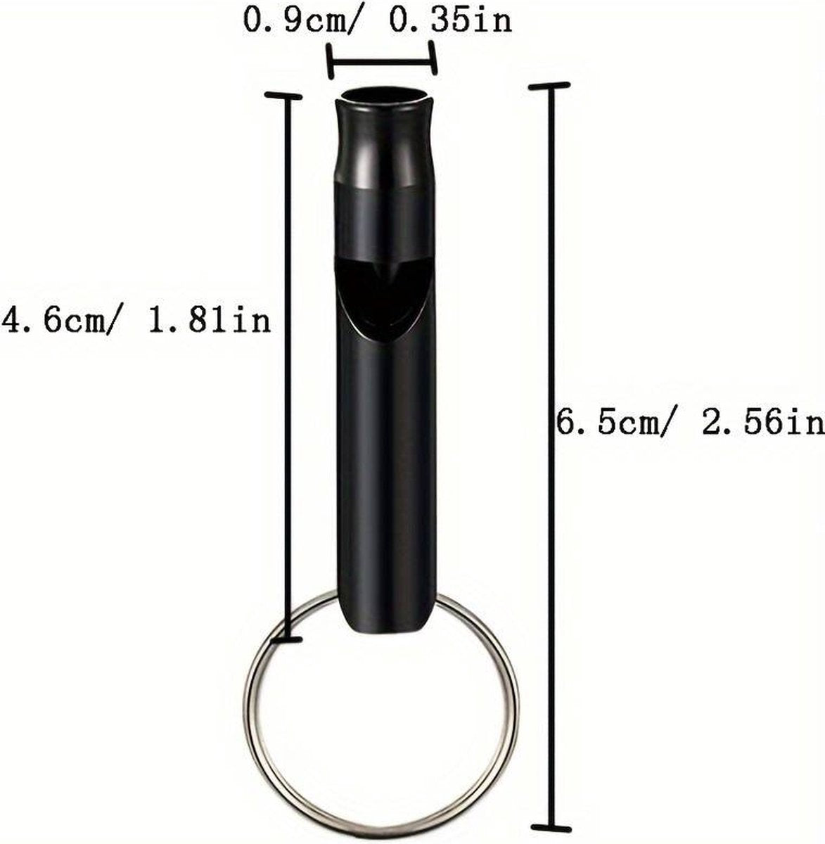 Emergency Whistle | 2 Emergency Whistles | Keychain with Emergency Whistle | In Case of Emergency - Image 3