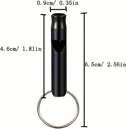 Emergency Whistle | 2 Emergency Whistles | Keychain with Emergency Whistle | In Case of Emergency - Image 3