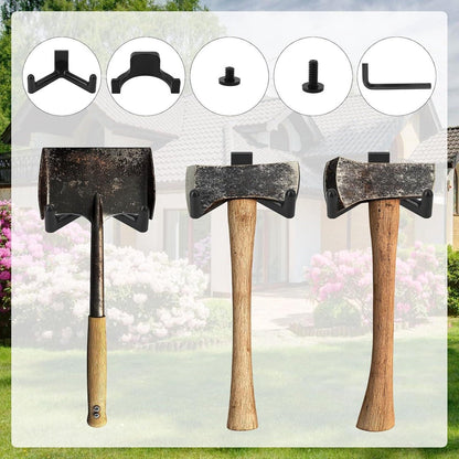 21-Piece Tool Storage Hooks - Black Y/U-Shaped Hooks with Wrench - Shed Storage Accessories - Compatible with Suncast and Craftsman - Image 5