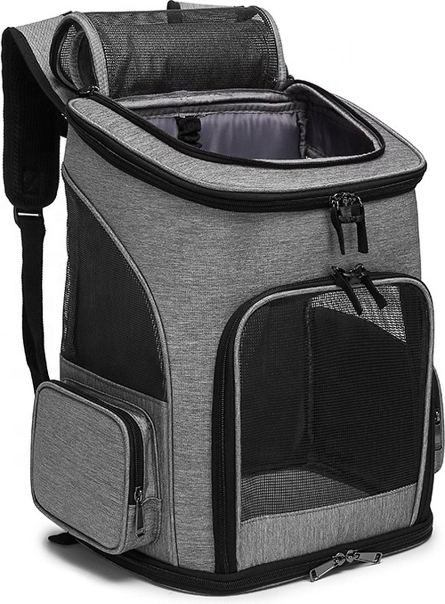 Luxury Dog & Cat Trolley | For Small Dog or Cat | Dog Backpack | Dog Buggy | Cat Travel Carrier - Image 2